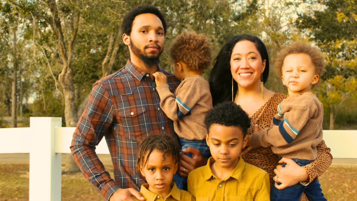 A beautiful young family image used in the "Level Term Life Insurance: Simple, Predictable, and Affordable Protection in 2025" article.